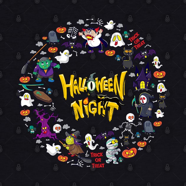 Halloween Night by trendybestgift